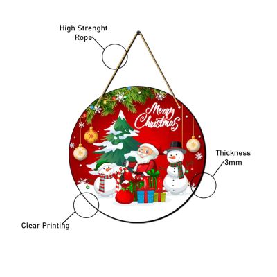Merry Christmas Wall Hanging | Christmas Home Decor | Door Hanger