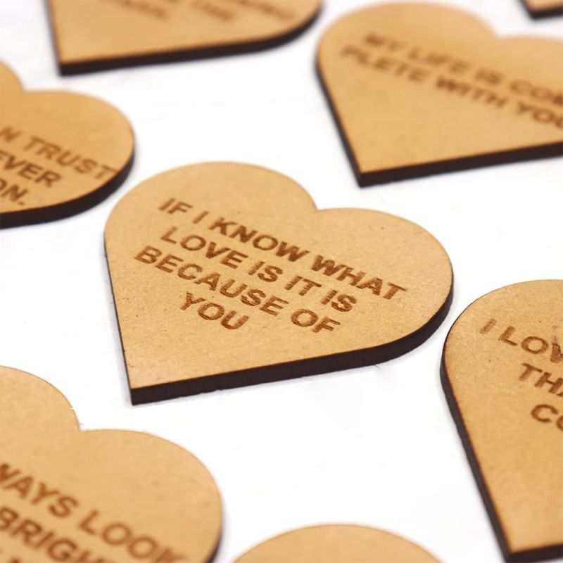 20 Reasons Why I Need You Wooden Message Box