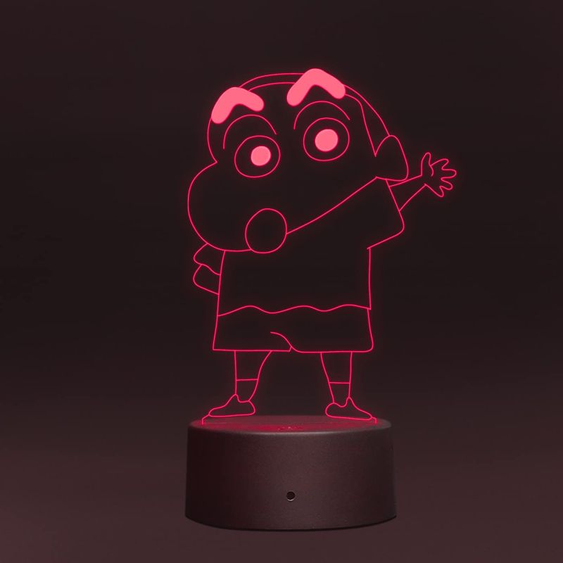 Led Night Light Cartoon shinchan741 Acrylic lamp 7 Color Changing Light Home Decor lamp