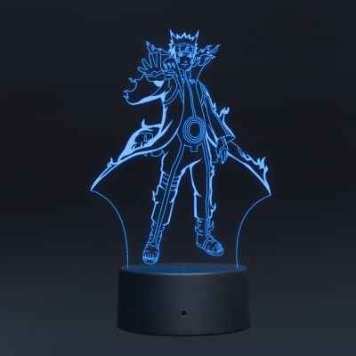 NaturoHokage356 Acrylic led Night lamp with 7 Color Changing Light and Remote Control