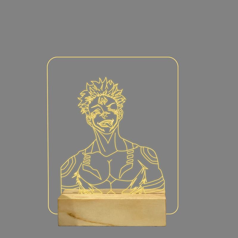 Anime Jujutsu Kaisen785 Led Night lamp for Bedroom Decor Night lamp Warm White Light