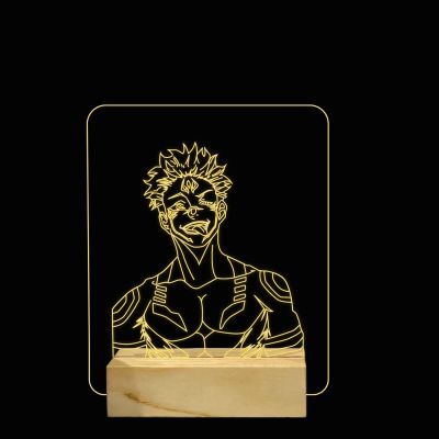 Anime Jujutsu Kaisen785 Led Night lamp for Bedroom Decor Night lamp Warm White Light
