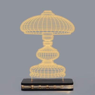 3D Illusion Led Night Lamp Home deoration Light