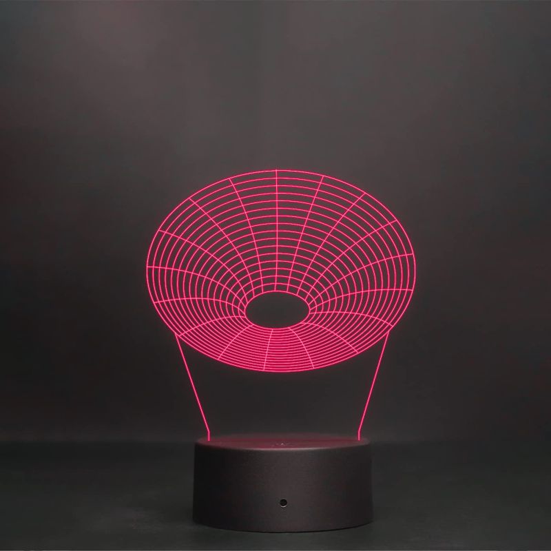 3D Illusion Wireframe Shape Night lamp