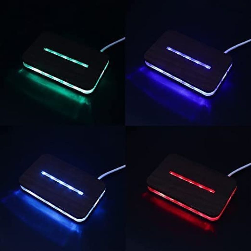 3D Mushroom Shape Acrylic Night lamp 16 Color Changing Light with Remote Control