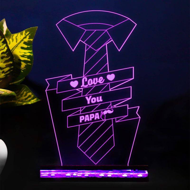 Gift for Father Led Decor 3D Night lamp 16 Color Changing Light with Remote Control