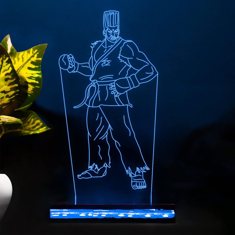 3D paul573 Tekken 3 Night Light 16 Color Changing Light Desk Lamp,