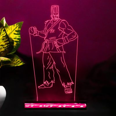 3D paul573 Tekken 3 Night Light 16 Color Changing Light Desk Lamp,
