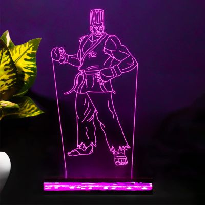 3D paul573 Tekken 3 Night Light 16 Color Changing Light Desk Lamp,