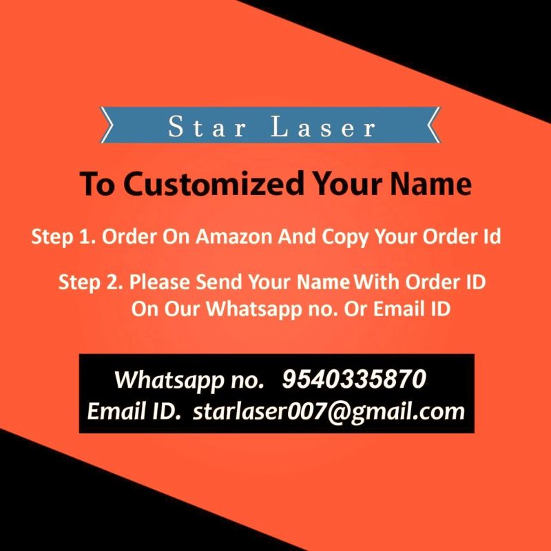 Customized Alphabet and Name LED Night Light 7 Color Changing Light with Remote Control (D)