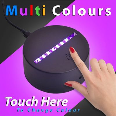 Customized Alphabet and Name LED Night Light 7 Color Changing Light with Remote Control (M)