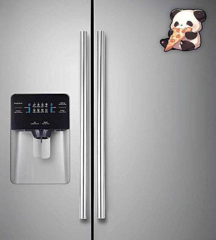 Cute Animal Design Wooden Fridge Magnet for Refrigerator Almirah Door Magnet  Kitchen & Home Decoration Items  Animal Cartoon Magnet Sticker (Cute Panda)