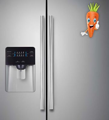 Vegetables Wooden Fridge Magnet Home and Kitchen Refrigerator Decoration Gift Items   School Whiteboard Magnet Stickers  Cute Fridge Magnet (Carrot)