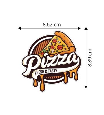 Pizza Wooden Fridge Magnet for Kitchen Decor & Home Decor  Fast Food Fridge Magnet  Refrigerator Door Magnetic Stickers