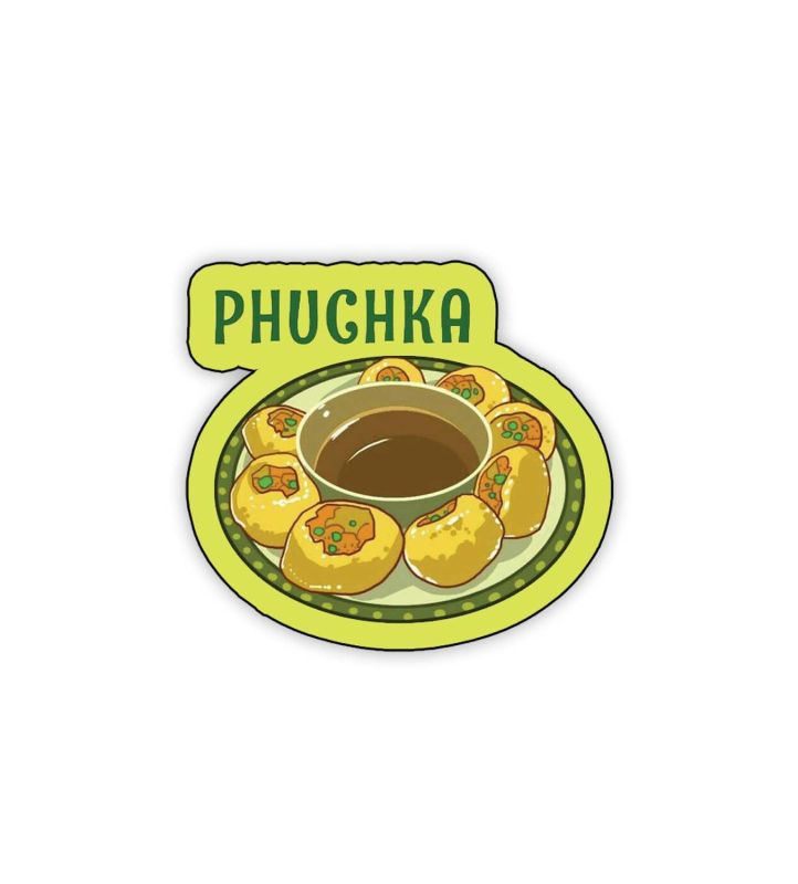 Fast Food Fridge Magnets for Refrigerator Stylish Decor  Home, Kitchen and Office Decoration  Best Souvenir Gift (Phuchka)