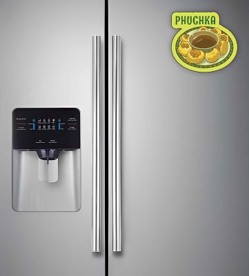 Fast Food Fridge Magnets for Refrigerator Stylish Decor  Home, Kitchen and Office Decoration  Best Souvenir Gift (Phuchka)
