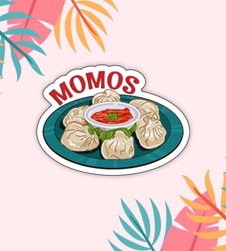 Fast Food Fridge Magnets for Refrigerator Stylish Decor  Home, Kitchen and Office Decoration  Best Souvenir Gift (Momos)
