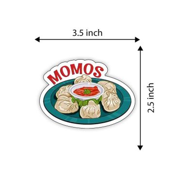 Fast Food Fridge Magnets for Refrigerator Stylish Decor  Home, Kitchen and Office Decoration  Best Souvenir Gift (Momos)