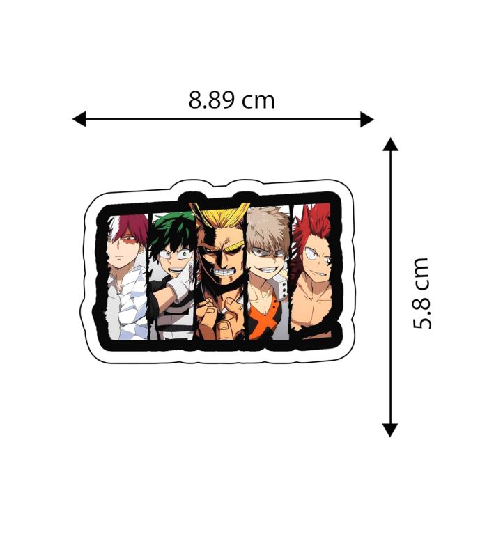 Fridge Magnet for Refrigerator  Decorative Magnet for Almirah, Washing Machine  Refrigerator Stylish for Home, Kitchen and Office Decoration  Magnet Stickers (Anime)