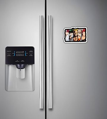 Fridge Magnet for Refrigerator  Decorative Magnet for Almirah, Washing Machine  Refrigerator Stylish for Home, Kitchen and Office Decoration  Magnet Stickers (Anime)