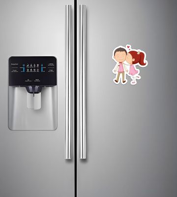 Fridge Magnet for Refrigerator  Decorative Magnet for Almirah, Washing Machine  Refrigerator Stylish for Home, Kitchen and Office Decoration  Magnet Stickers (Cute Couple)