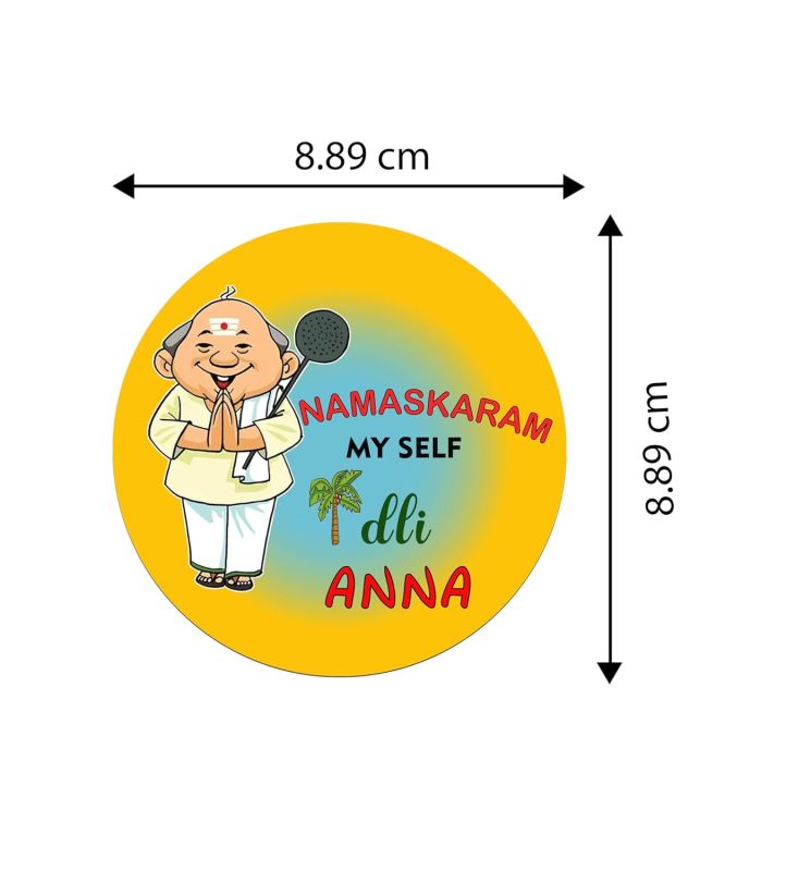 Fridge Magnet for Refrigerator  Decorative Magnet for Almirah, Washing Machine  Refrigerator Stylish for Home, Kitchen and Office Decoration  Magnet Stickers (Idli Anna)