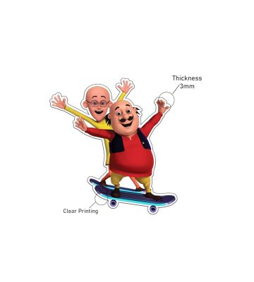 Fridge Magnet for Refrigerator  Decorative Magnet for Almirah, Washing Machine  Refrigerator Stylish for Home, Kitchen and Office Decoration  Magnet Stickers (Motu Patlu)