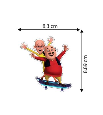 Fridge Magnet for Refrigerator  Decorative Magnet for Almirah, Washing Machine  Refrigerator Stylish for Home, Kitchen and Office Decoration  Magnet Stickers (Motu Patlu)