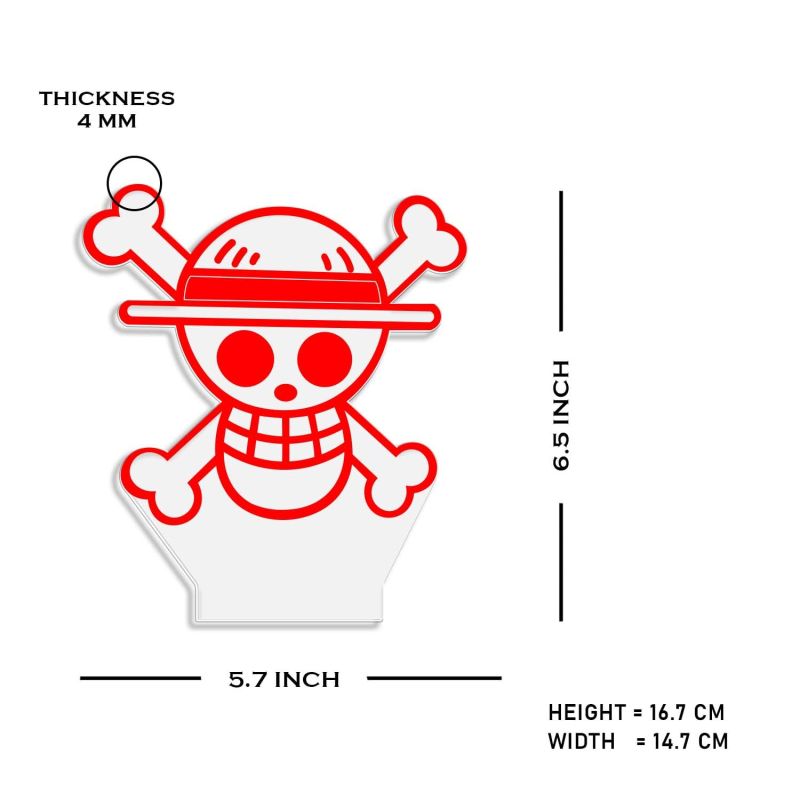 3D Illusion One Piece Luffy Led Night Lamp with Warm White Light   Anime Home Decor Light  Bedside Table Lamp  Birthday Gift