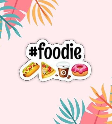 Wooden Fridge Magnet  MDF Foodie Funny Fridge Magnet for Home and Kitchen Decoration  Gift for Food Lover