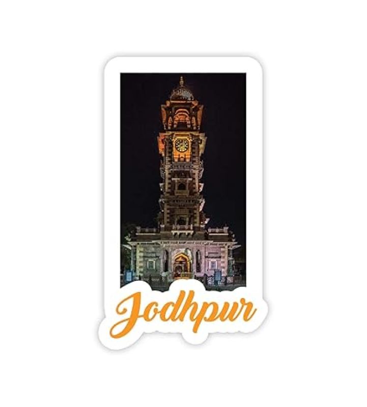 Rajasthan Theme Fridge Magnet  Indian Souvenir Gifts  Magnets for Kitchen & Home Décor  Refrigerator Magnet Sticker  Magnet for Fridge Decoration (Jodhpur)