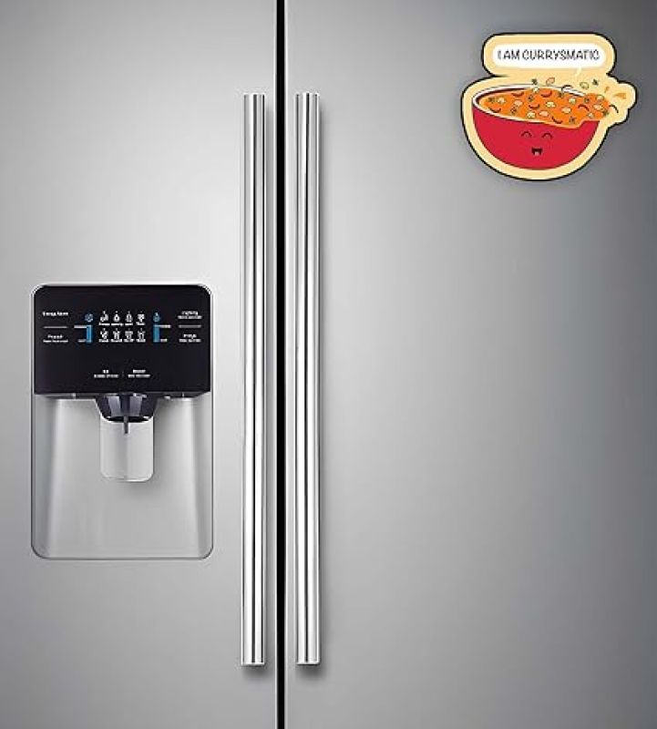 I Am Currysmatic Funny Fridge Magnet for Refrigerator   Best Souvenir Gift   Decorative Magnets for Refrigerator Office Home, Almira Decor Accessories Fridge