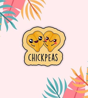 Wooden Fridge Magnet for Refrigerator Stylish  Decorative Items for Kitchen  Magnet for Almirah  Washing Machine  Indian Souvenir Gift Items (Chickpeas)