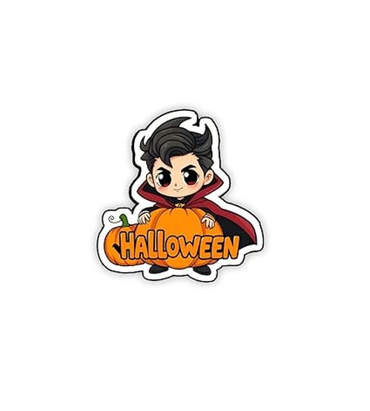 Wooden Fridge Magnet for Refrigerator Stylish  Decorative Items for Kitchen  Magnet for Almirah  Washing Machine  Indian Souvenir Gift Items (Halloween)