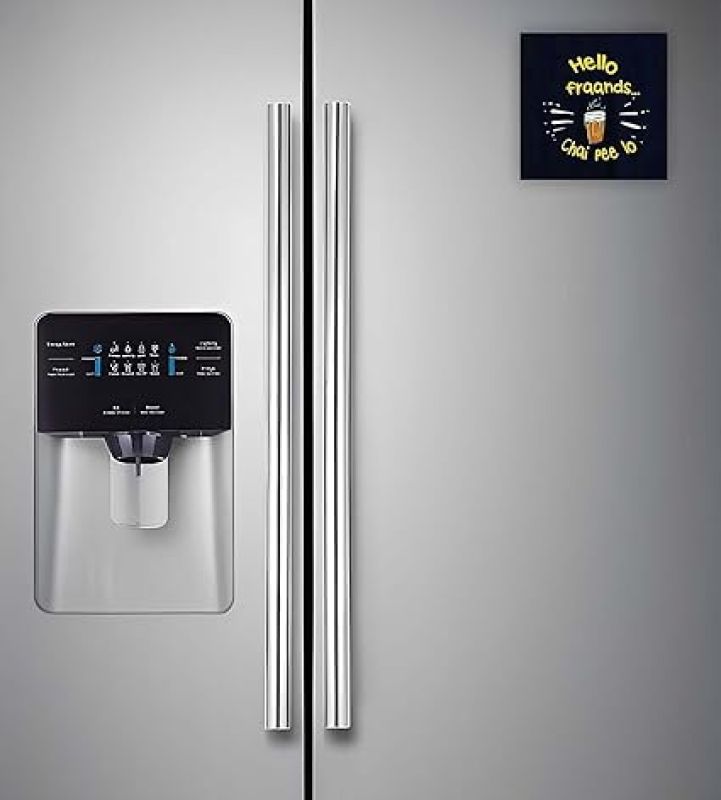 Chai Love Quote Fridge Magnet Stickers for Kitchen Decoration India Souvenir Decoration Items for Home Kitchen & Gift for Tea Lover  Funny Fridge Magnets (Hello fraands chai Pee lo)