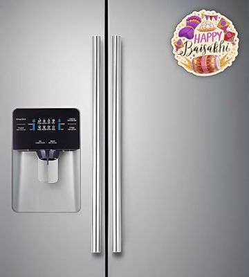 Happy Baisakhi Fridge Magnet Refrigerator Office Home, Almira Decor Accessories Fridge  Stylish Magnet for Fridge Decoration  Festival Decoration