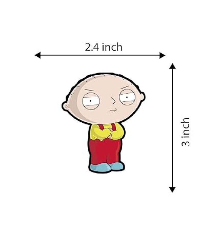 Anime Fridge Magnet Decorative Items for Home & Kitchen Decor  Gift for Kids  Cartoon Theme Magnet Stickers  Refrigerator Door Magnetic Stickers (FamilyGuy236)