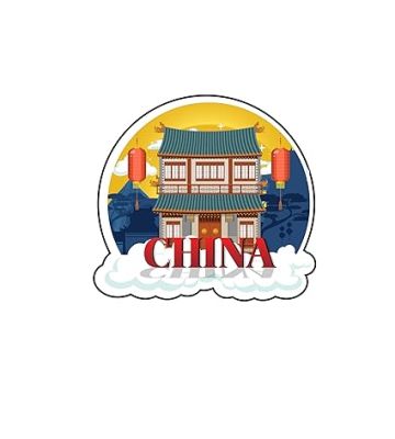 Country Theme Souvenir Wooden Fridge Magnet for Refrigerator Door Magnet Sticker  Home & Kitchen Decor Accessories  Country Fridge Magnets (China Fridge Magnet)