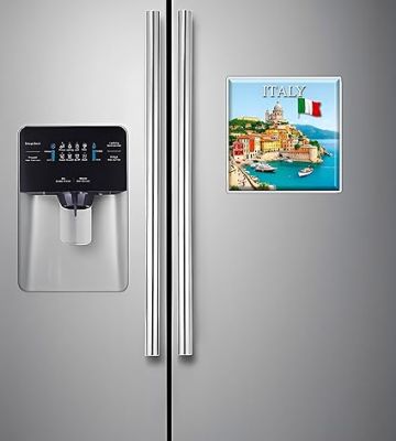 Country Theme Souvenir Wooden Fridge Magnet for Refrigerator Door Magnet Sticker  Home & Kitchen Decor Accessories  Country Fridge Magnets (Italy Fridge Magnet)