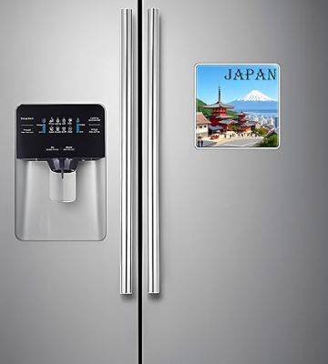 Country Theme Souvenir Wooden Fridge Magnet for Refrigerator Door Magnet Sticker  Home & Kitchen Decor Accessories  Country Fridge Magnets (Japan Fridge Magnet)