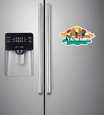 Country Theme Souvenir Wooden Fridge Magnet for Refrigerator Door Magnet Sticker  Home & Kitchen Decor Accessories  Country Fridge Magnets (Taiwan Fridge Magnet)
