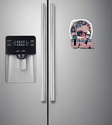 Country Theme Souvenir Wooden Fridge Magnet for Refrigerator Door Magnet Sticker  Home & Kitchen Decor Accessories  Country Fridge Magnets (USA Fridge Magnet)