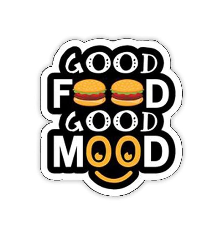 Funny Quote Printed Fridge Magnets   Perfect for Gifting and Decoration  Kitchen Home Decoration Items (Good Food Good Mood)