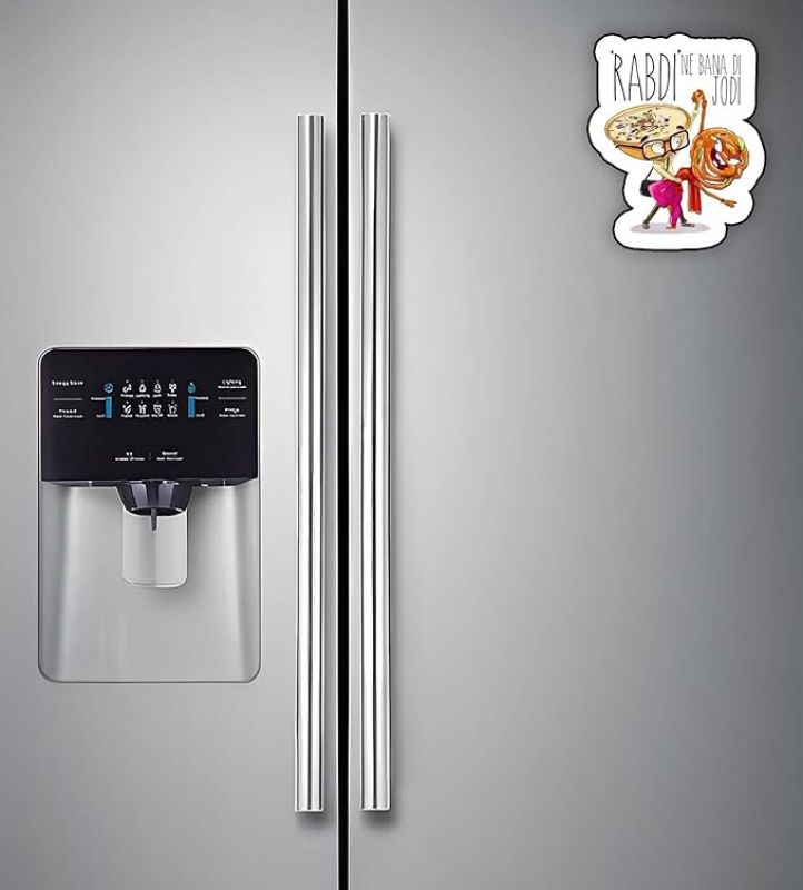 Funny Quote Printed Fridge Magnets  Perfect for Gifting and Decoration  Kitchen Home Decoration Items (Rabdi Ne Bna Di Jodi)
