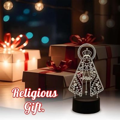 3D Illusion Jesus Cross Night Lamp  King Prince Figures Led Lamp with Warm White Light  3D Desk Table Christmas Gift  Gift for Christian Friend