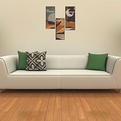 Inspirational Boho Prints Wall Hanging   Focus Presence Courage Wall Art Decor for Living Room Bedroom Kitchen Bathroom Office  Modern Wall Decorative Accessories for Decoration