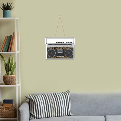Radio Design Wooden Wall Hanging for Home Decoration  Gift for Music Lover  Bedroom Living Room & Gaming Room Decoration  Wall Hanging Decoration