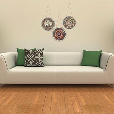 Peacock Art Wooden Wall Hanging Decoration Items for Home  Mdf Wall Decoration for Living Room  Modern Decor Items