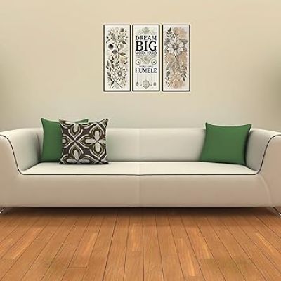 Inspiring Quotes Wooden Wall Hanger for Home Decor  Modern Wall Decorative Accessories for Decoration  Wall Artwork For Hall Decor  Motivational Thoughts Wall Hanging