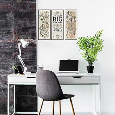 Inspiring Quotes Wooden Wall Hanger for Home Decor  Modern Wall Decorative Accessories for Decoration  Wall Artwork For Hall Decor  Motivational Thoughts Wall Hanging